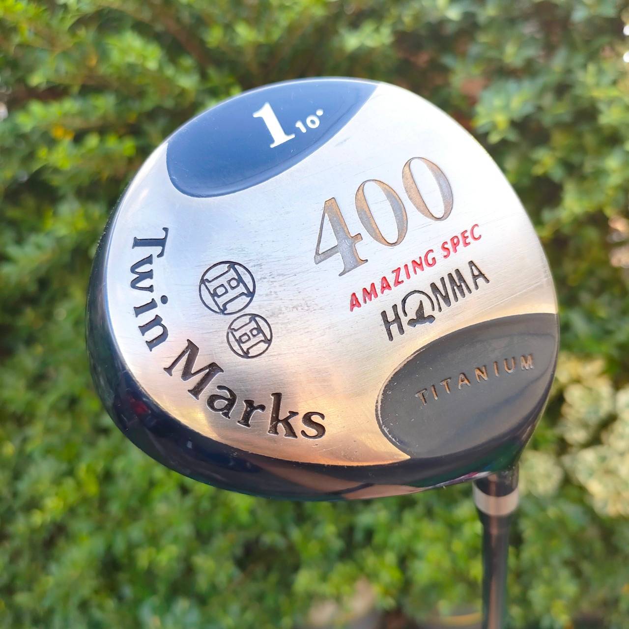 DRIVER HONMA TWIN MARKS 400 AMAZING SPEC หน้าเด้งมาก องศา 10 ก้าน FUJIKURA ZCOM TW44 FLEX R ไม้กอล์ฟมือสอง ของแท้ BY NakaraLuxurious