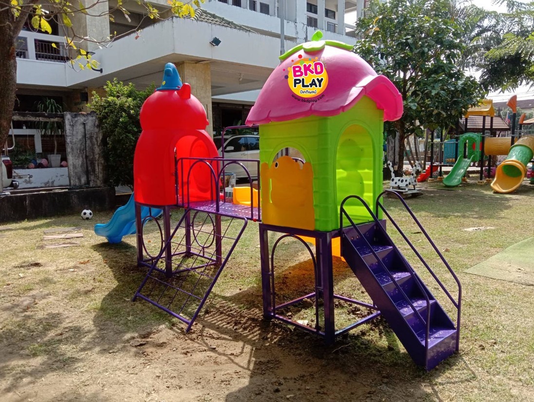 โปรโมชั่นเครื่องเล่นสนามโครงสร้างเสาสี่เหลี่ยม 5 ซม. เครื่องเล่นสนามกลางแจ้ง ,สนามเด็กเล่น,เครื่องเล่นสนามราคาถูก OutdoorPlayground , ของเล่นสนาม, สำหรับบริจาคสนามเด็กเล่น พร้อมส่ง