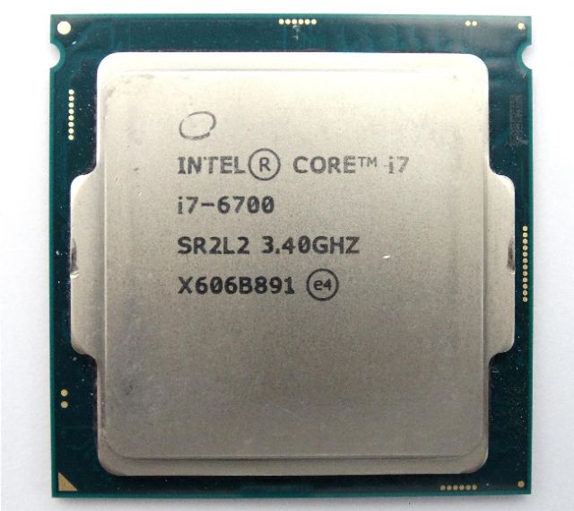 หน่วยประมวลผล โปรเซสเซอร์ Intel Core i7-6700 สินค้ามีประกัน