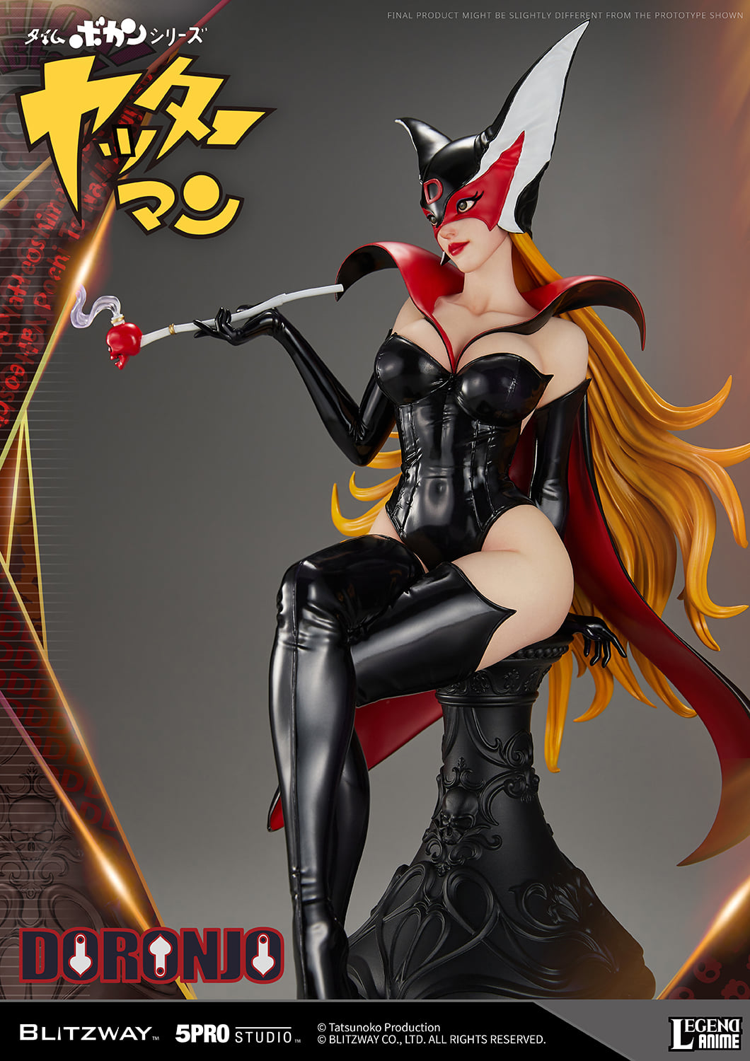 [สั่งจอง]Blitzway x 5PRO STUDIO 5PRO-LA-70301 1/4 : Time Bokan Series: Yattaman – DORONJO