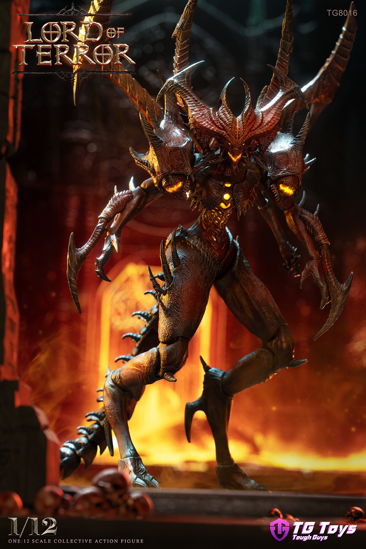[สั่งจอง] TGToys TG8016 1/12 : LordofTerror (32ซม.)