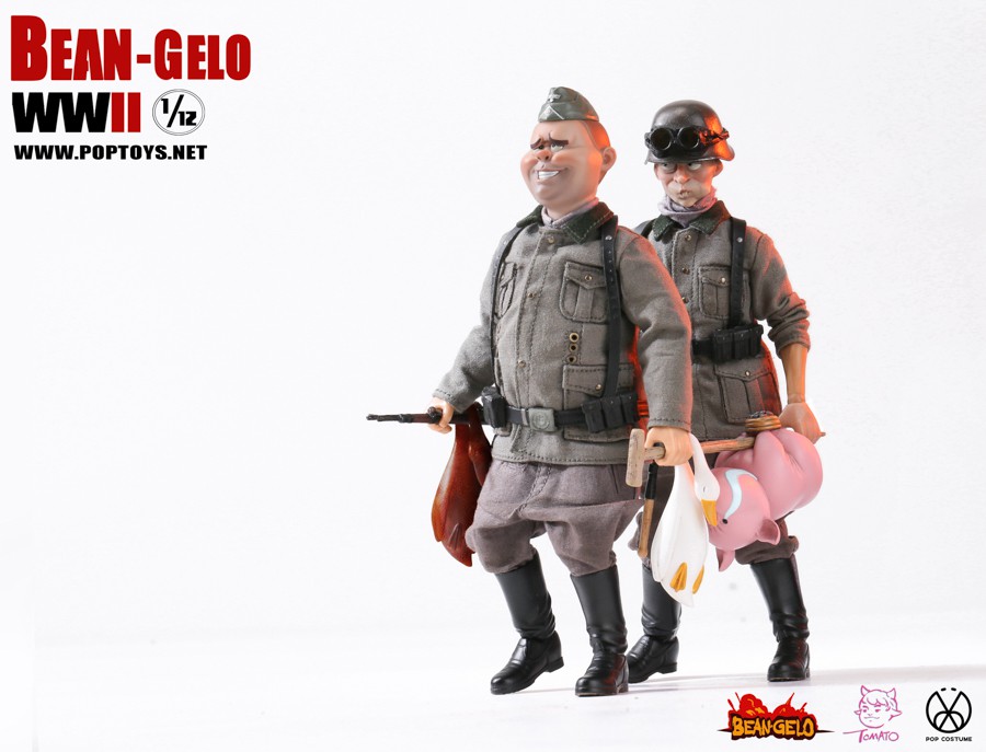[สั่งจอง] POPTOYS 1/12 Bean Gelo Serie BGS001/2/3 Franz ,George , Weber