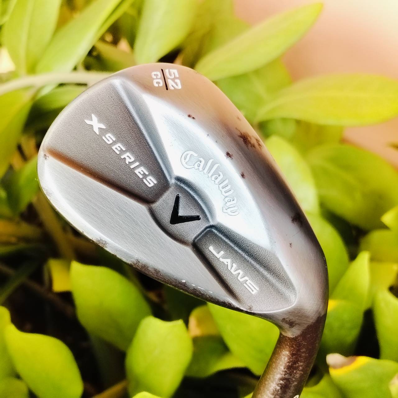WEDGE CALLAWAY JAWS CC X-SERIES องศา 52 BOUNCE 12 รุ่นสนิม วัสดุพรีเมี่ยม FORGED ไม่เคลือบ OIL CAN ได้ฟีลลิ่งแบบเต็มๆ ไม้กอล์ฟพรีเมี่ยมมือสอง ของแท้ By NakaraLuxurious