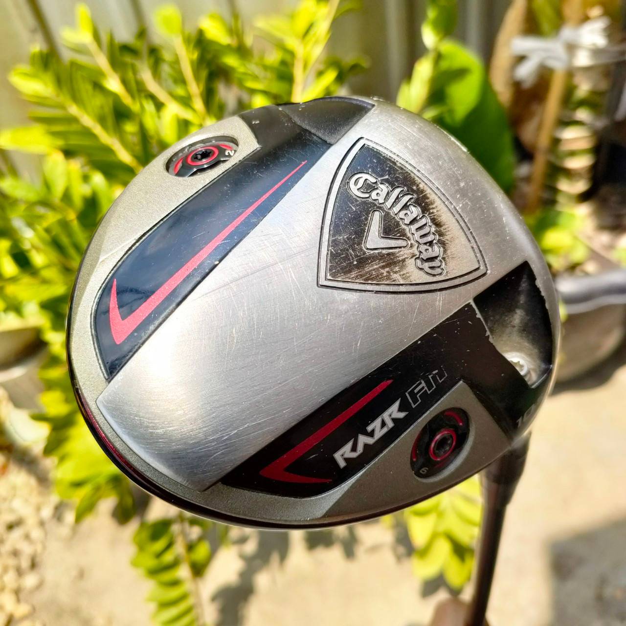 DRIVER CALLAWAY RAZR FIT องศา 10.5 ก้าน CALLAWAY RAZR FIT XTREME FLEX S สามารถไขปรับได้หลายจุด ไม้กอล์ฟพรีเมี่ยมมือสอง ของแท้ By NakaraLuxurious