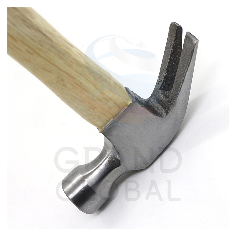 ฆ้อน / ค้อน ค้อนด้ามไม้ ค้อนหงอน หัว เหล็ก ตอก ตะปู แข็งแรง ขนาด ใหญ่ ขนาด 32 ซม.