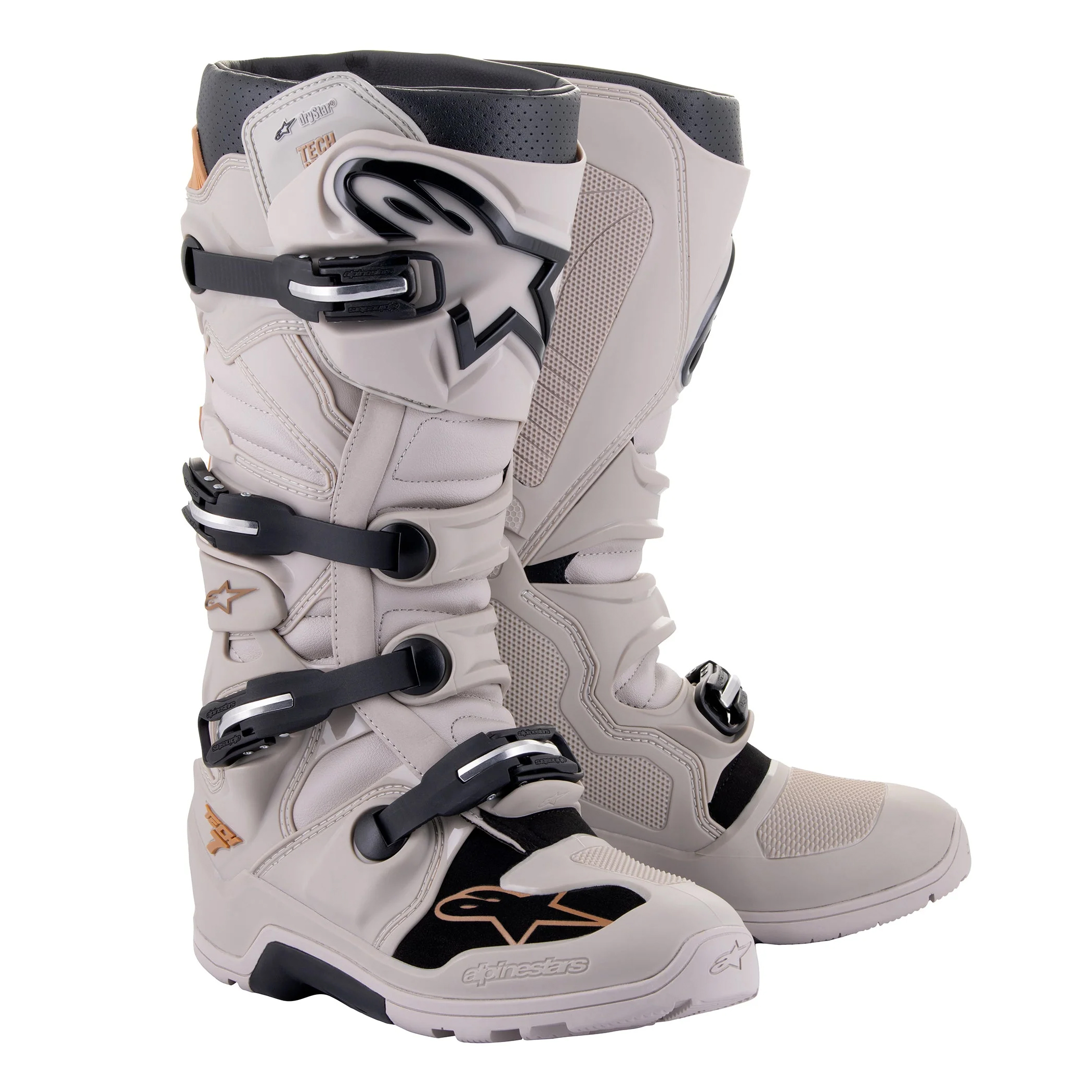 รองเท้า Alpinestars Tech7 Enduro Drystar® Boot - Gray Sand