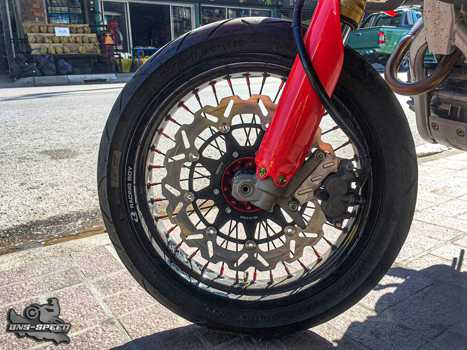 จานดิสเบรค Arashi 320mm CRF250/300L/M/Rally - สีดำ