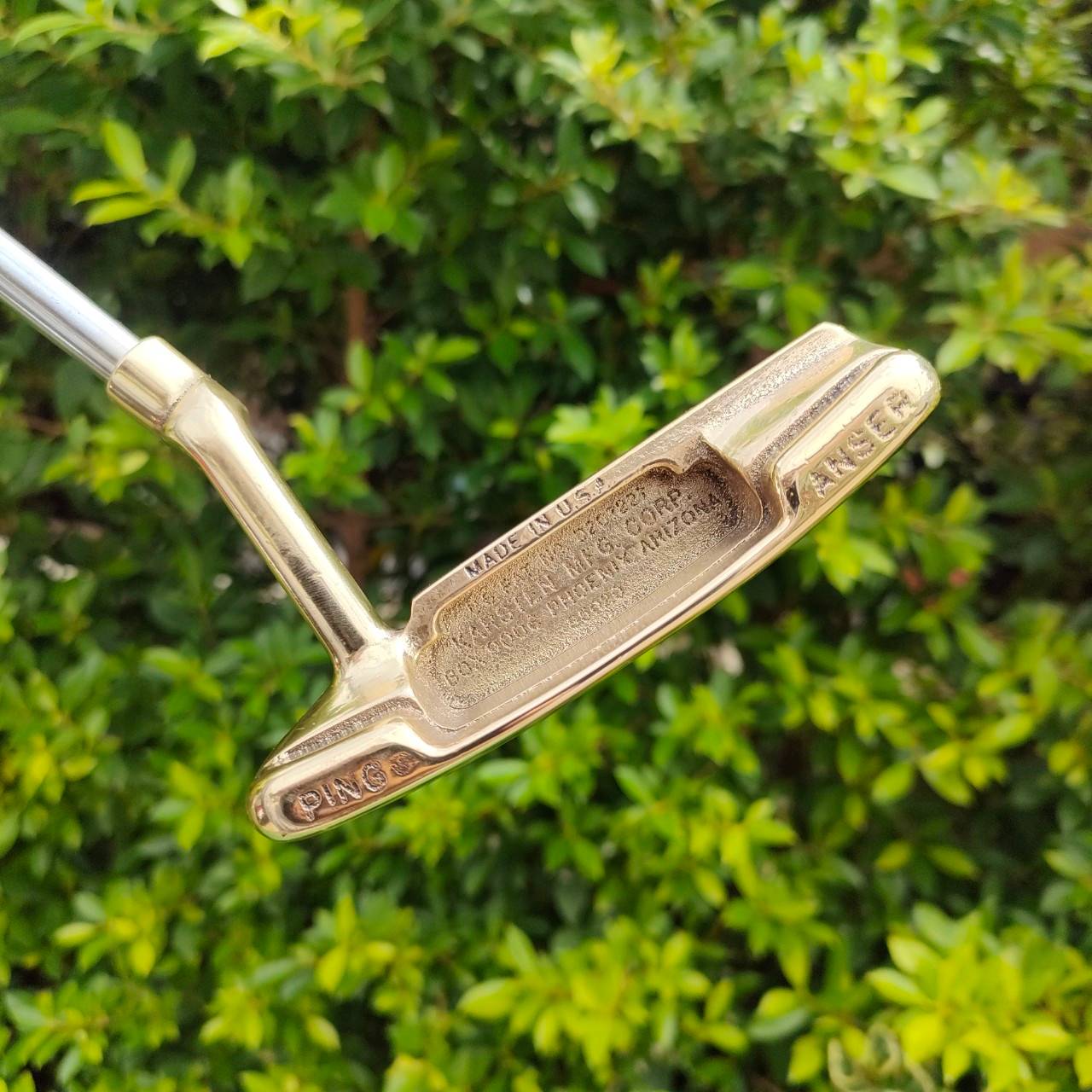 PUTTER PING ANSER ความยาว 35 นิ้ว หัวทองเหลือง รุ่น ANSER เป็นรุ่นมาตรฐาน และนิยมที่สุด!! ไม้กอล์ฟมือสอง ของแท้ BY NakaraLuxurious