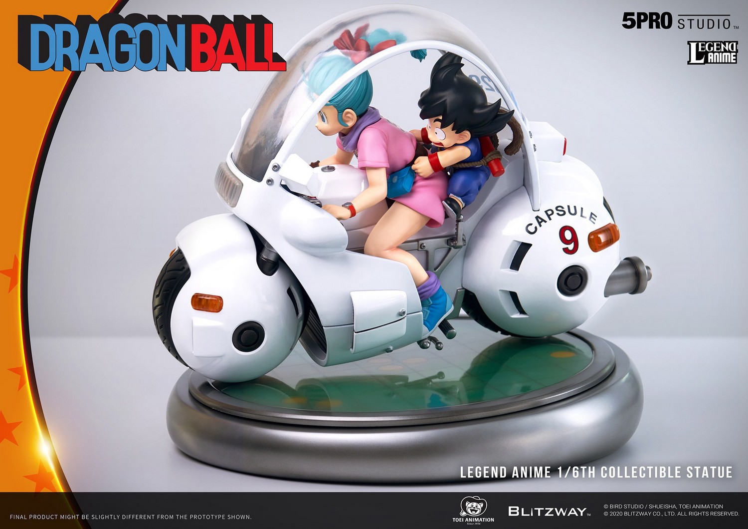 [สั่งจอง] 5PRO STUDIO X BLITZWAY 5PRO-LA-70201 1/6 SCALE : BULMA'S HOI-POI CAPSULE NO.9 BIKE