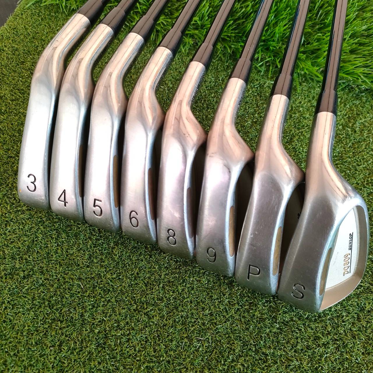 ชุดเหล็ก DUNLOP DG809 มีเหล็ก 3-9 PW SW * ขาดเหล็ก 7 * ก้าน UST MAMIYA TOUR SPECIAL FLEX R ก้านพรีเมี่ยม บริษัทเดียวกับ XXIO สุดยอดคุ้มครับชุดนี้