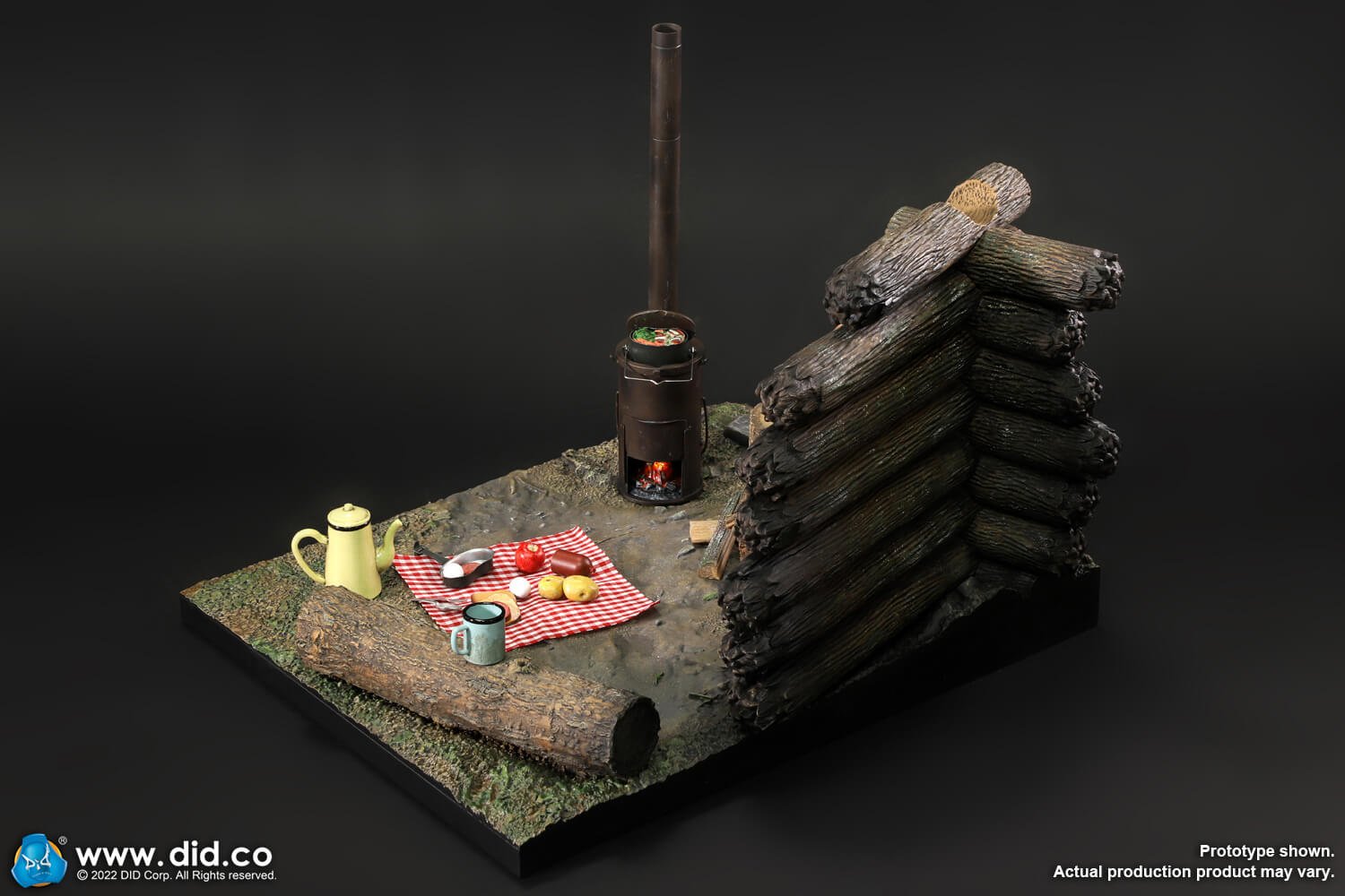 [สั่งจอง]DID 1/6 E60067 : WWII Stove Diorama Set