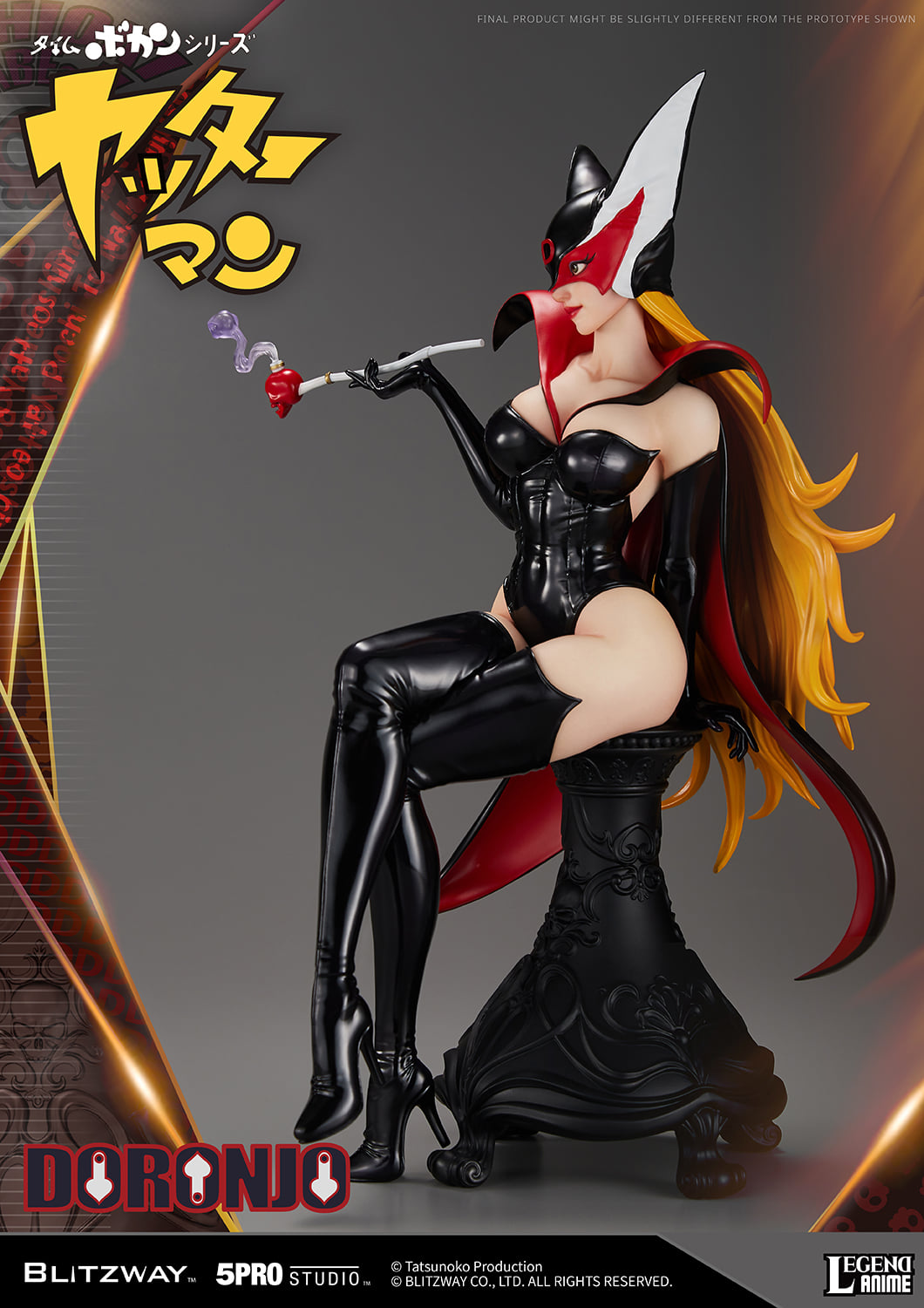 [สั่งจอง]Blitzway x 5PRO STUDIO 5PRO-LA-70301 1/4 : Time Bokan Series: Yattaman – DORONJO