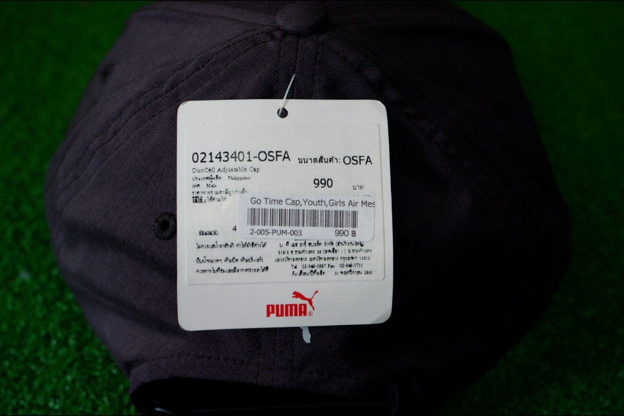 หมวกกอล์ฟ PUMA สีดำ