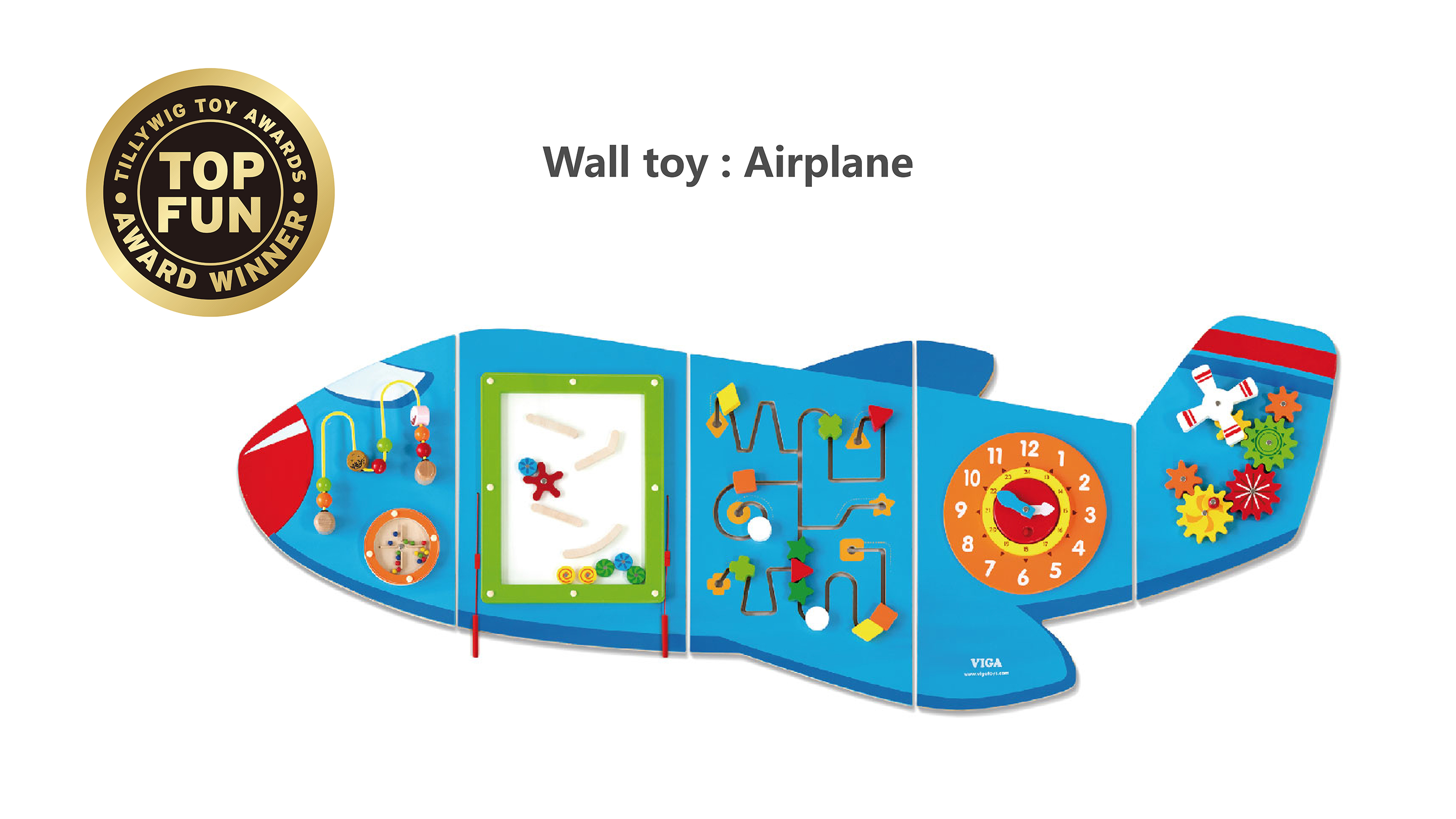 เกมติดผนัง ชุดเครื่องบิน ของเล่นติดผนัง , แผ่นติดผนัง เกมส์ไม้ ของเล่นเสริมพัฒนาการ, ของเล่น,ของเล่นติดผนัง,แถบแม่เหล็ก