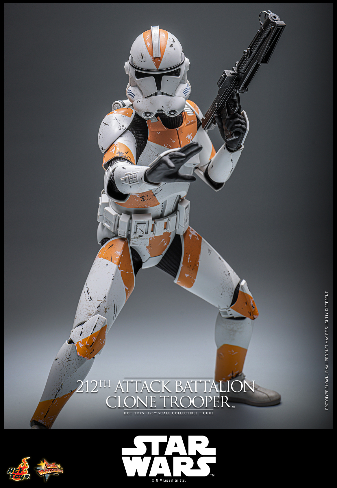 [สั่งจอง] Hot Toys 1/6 : Revenge of the Sith - 212th Attack Battalion Clone Trooper