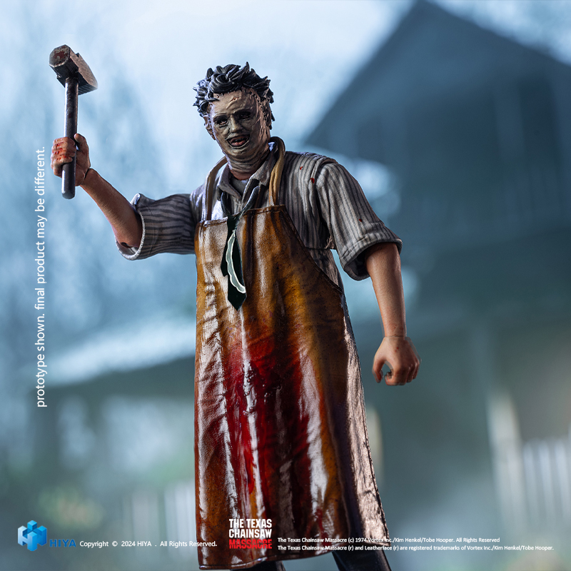 [สั่งจอง]Hiya toys EMT0103 1/18 : Texas Chainsaw Massacre(1974)LeatherFace - Killing Mask