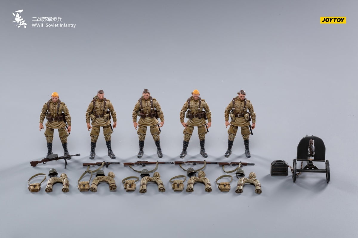 [สั่งจอง]JOYTOY JT0845 1/18 : WWII Soviet Infantry