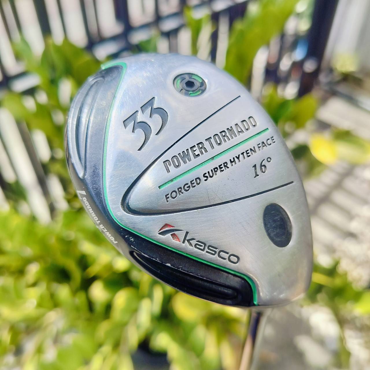 UT33 KASCO POWER TORNADO 7 วัสดุ FORGED SUPER HYTEN FACE หน้าเด้งมากๆ ตีทั้งนุ่ม เด้ง โดนดี ไกลมาก ไม้กอล์ฟพรีเมี่ยมญี่ปุ่นมือสอง By NakaraLuxurious