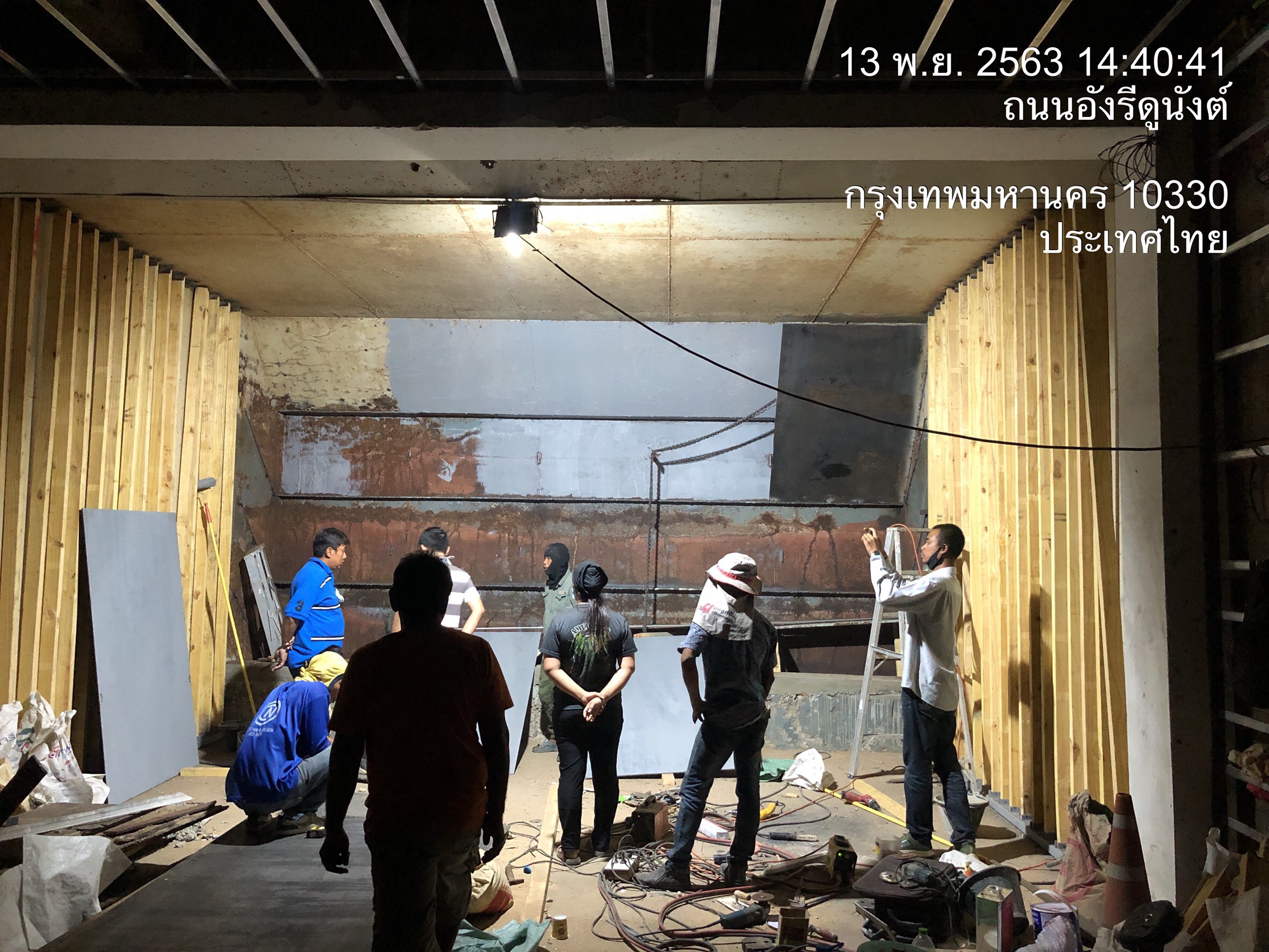 กองพิสูจน์หลักฐานกลาง สำนักงานตำรวจแห่งชาติ ปรับปรุงห้องทดสอบอาวุธปืน