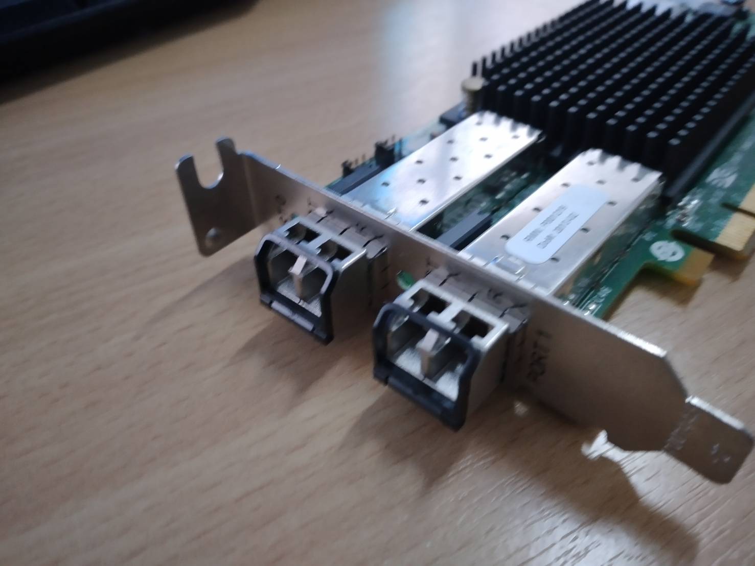 IBM DELL Emulex 8Gb FC Dual-port HBA 42D0494 LPE12002-e 42D0500 ขาสั้น พร้อมโมดูล