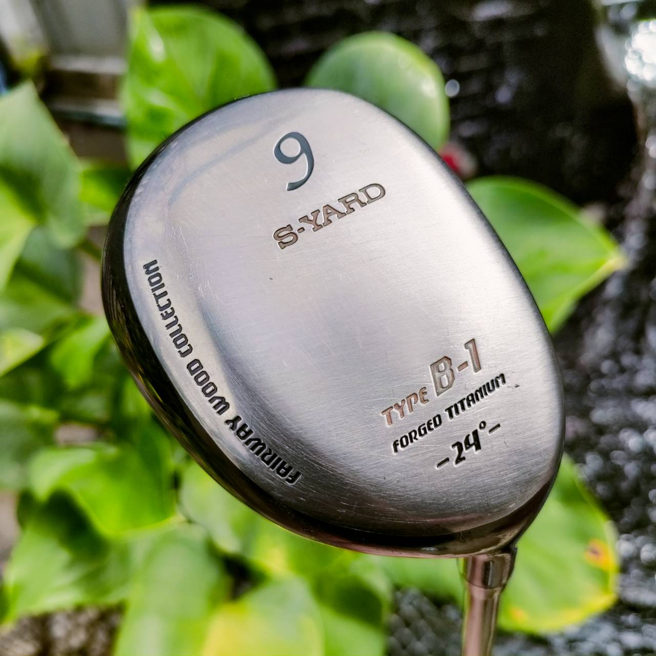 FW9 S-YARD TYPE B-1 องศา 24 เป็นองศาที่ตีสบาย ตีแทนเหล็กยาวได้เลย FLEX R1 สปีดไม่แรงตีได้ดี ไม้กอล์ฟพรีเมี่ยมมือสอง ของแท้ By NakaraLuxurious