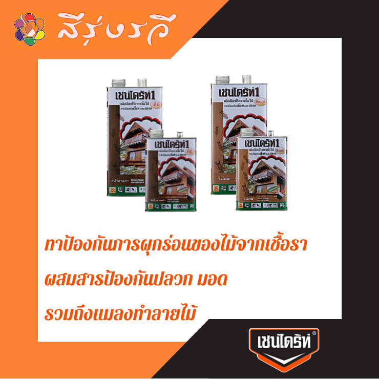 เชนไดร้ท์1 ทากันปลวก รักษาเนื้อไม้