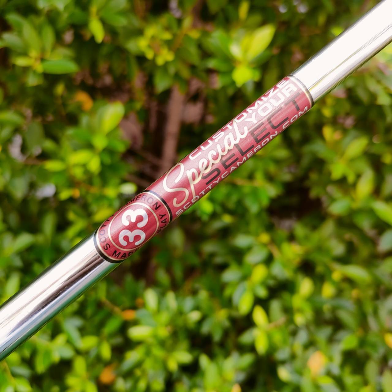 PUTTER SCOTTY CAMERON SPECIAL SELECT NEWPORT 2.5 ความยาว 33 นิ้ว สภาพสวยนางฟ้า มาพร้อม COVER เดิมแท้ สภาพ 95% รุ่นใหม่ล่าสุด ปี 2022!! ไม้กอล์ฟมือสอง ของแท้ BY NakaraLuxurious