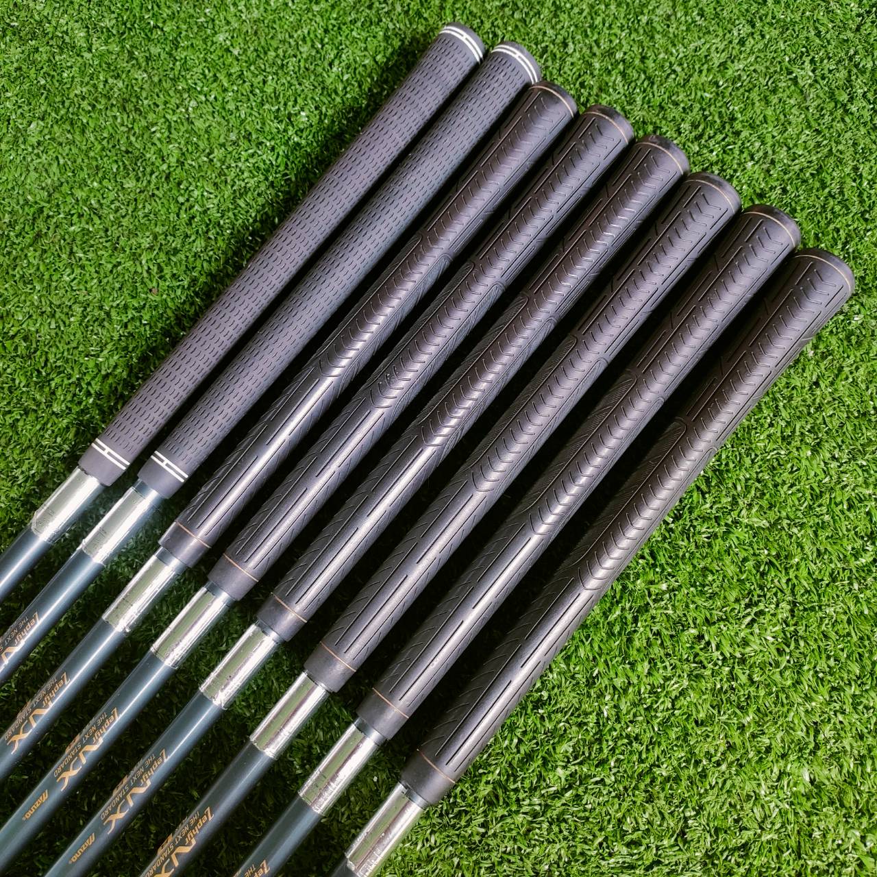 ชุดเหล็ก MIZUNO ZEPHYR NX ก้าน ZEPHYR NX FLEX R สภาพสวยเดิมทุกชิ้น MADE IN JAPAN เป็นชุดเหล็กตีง่าย ตีไกล ไม้กอล์ฟพรีเมี่ยมมือสอง ของแท้ By NakaraLuxurious