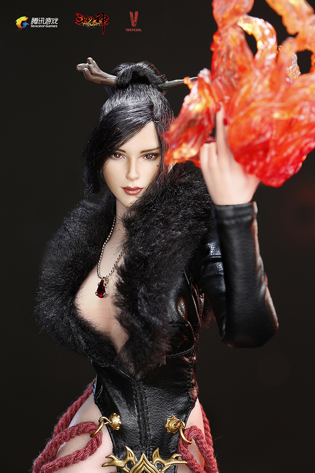 [พร้อมส่ง ] VERYCOOL DZS-003 1/6 : Dou Zhan Shen - Series of Tencent Game - RAKSA VERYCOOL 1/6 VCF-2028 (ฐานลาวา)