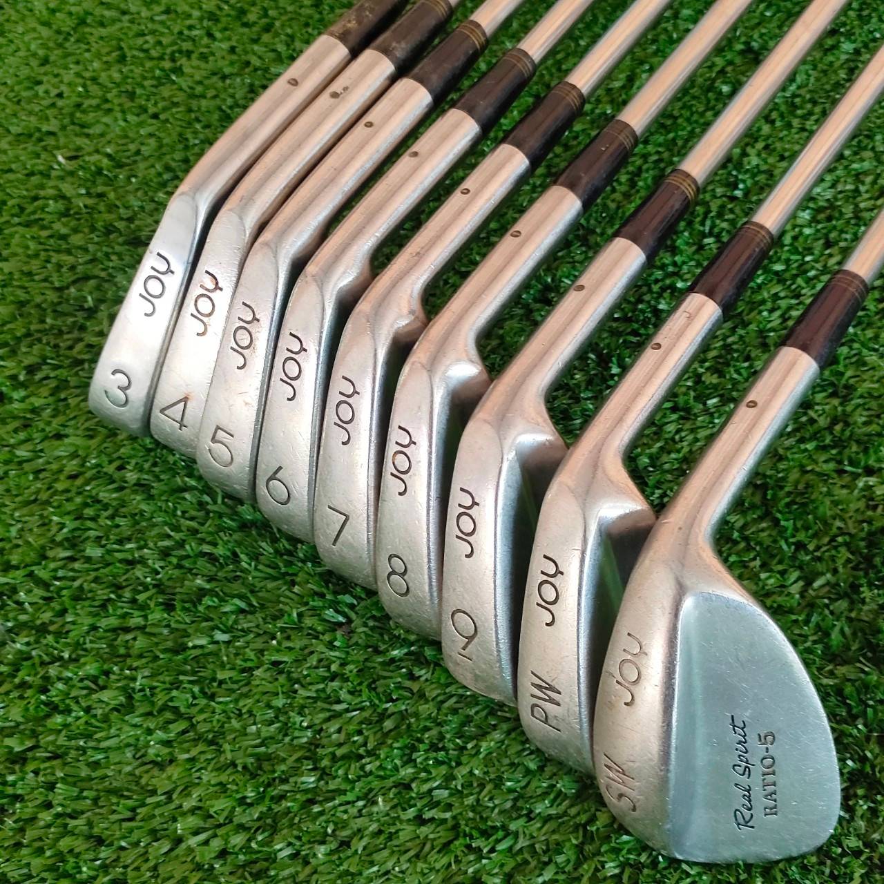 ชุดเหล็ก JOY READ SPINT RATIO -5 มีเหล็ก 3-9 เเละ PW SW ก้าน TR JF380 FLEX R
