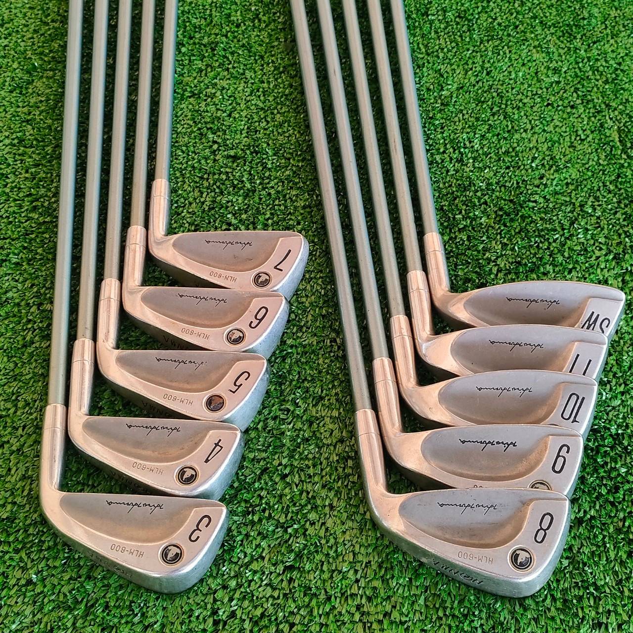 ชุดเหล็ก HONMA HLM-600 มีเหล็ก 3-11 เเละ SW ก้าน T-800 FLEX S2