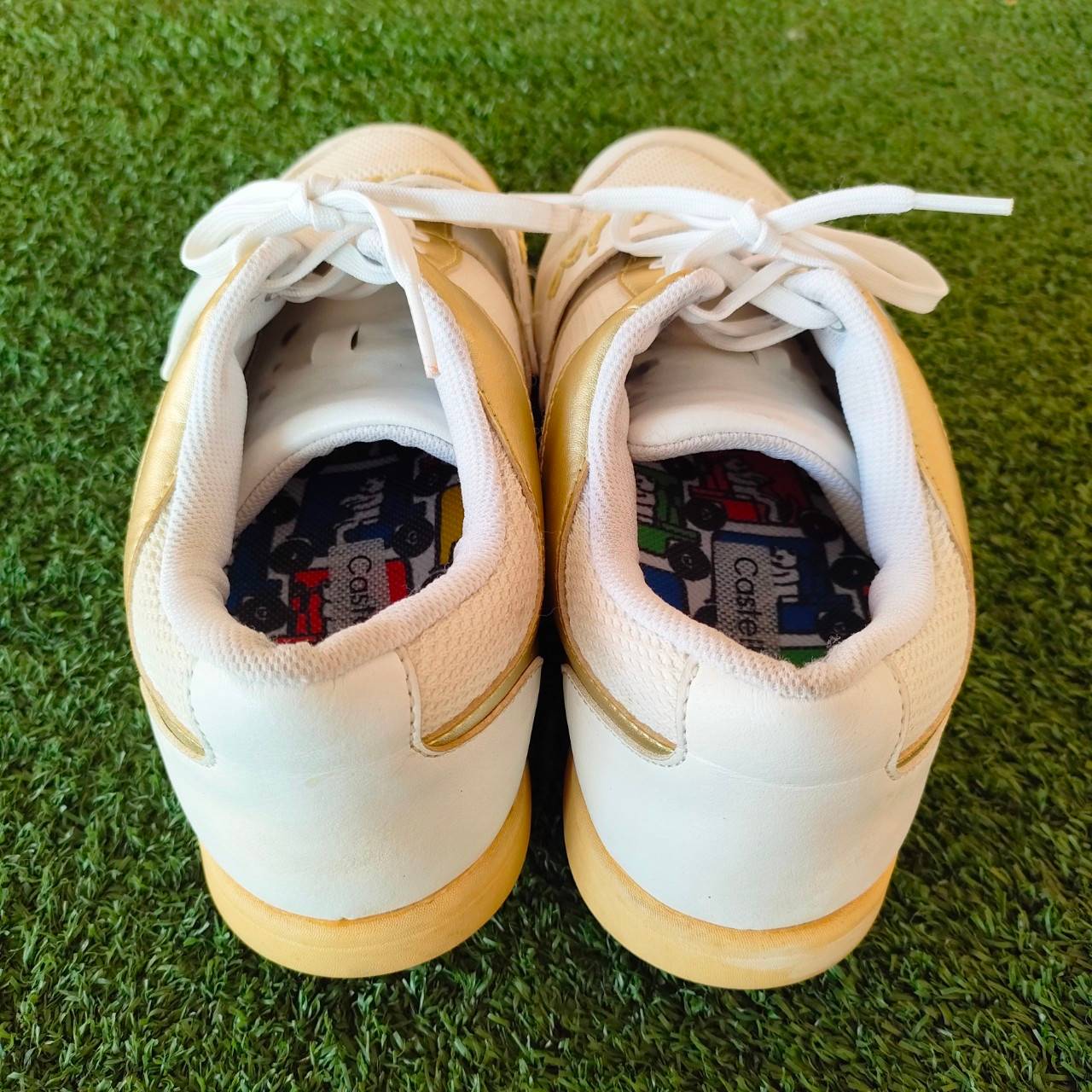 รองเท้ากอล์ฟ CASTELBAJAC มือสอง ของแท้ ขนาดไชส์ 16 สุดยอดแบรนด์เนม Hi-END ของใหม่ราคาแพงมากๆ ไม้กอล์ฟมือสอง ของแท้ BY NakaraLuxurious