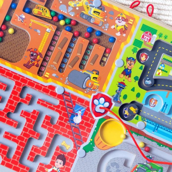 เกมเขาวงกต ฝึกนับเลข แมซซิ่งสี ปากกาลากแม่เหล็ก Melissa & Doug Paw Patrol Magnetic Wand Maze Board