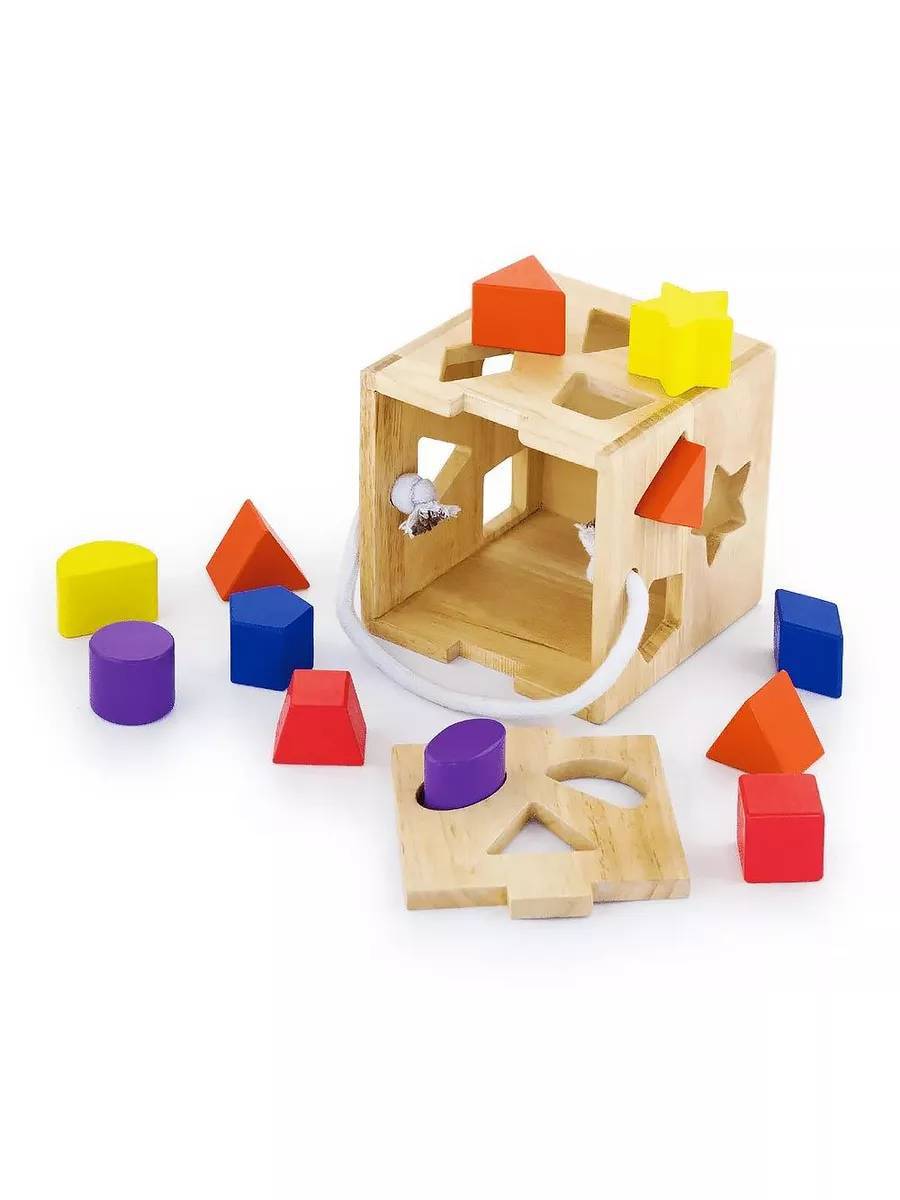 กล่องหยอดบล็อกไม้รูปทรง 12 ชิ้น ของเล่นไม้, ของเล่นเสริมพัฒนาการ, ของเล่นเด็กอนุบาล, สื่อการสอนเด็กอนุบาล วัสดุและสี ปลอดภัยต่อเด็ก มีมาตรฐาน มอก. ตามที่ สพฐ. กำหนด