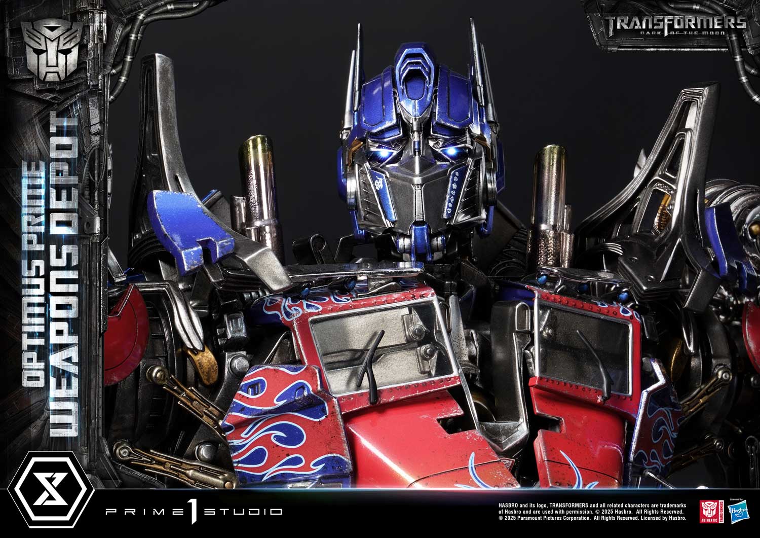[สั่งจอง] Prime 1 Studio MMTFM-38: Optimus Prime Weapons Depot (Transformers: Dark of the Moon)