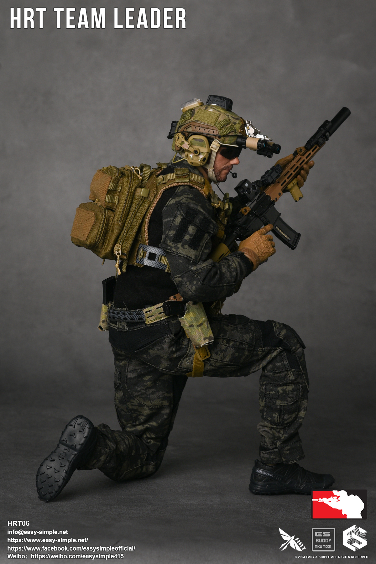 [สั่งจอง]Easy&Simple HRT06 1/6 : HRT TEAM LEADER
