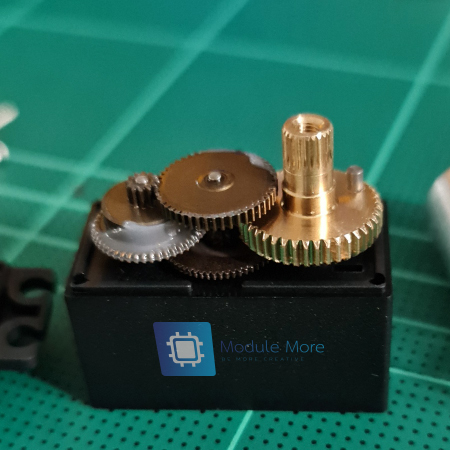 เซอร์โว 0-180 องศา MG996R Servo Robot รุ่นอัพเกรดจาก MG995 (เฟืองโลหะล้วน)