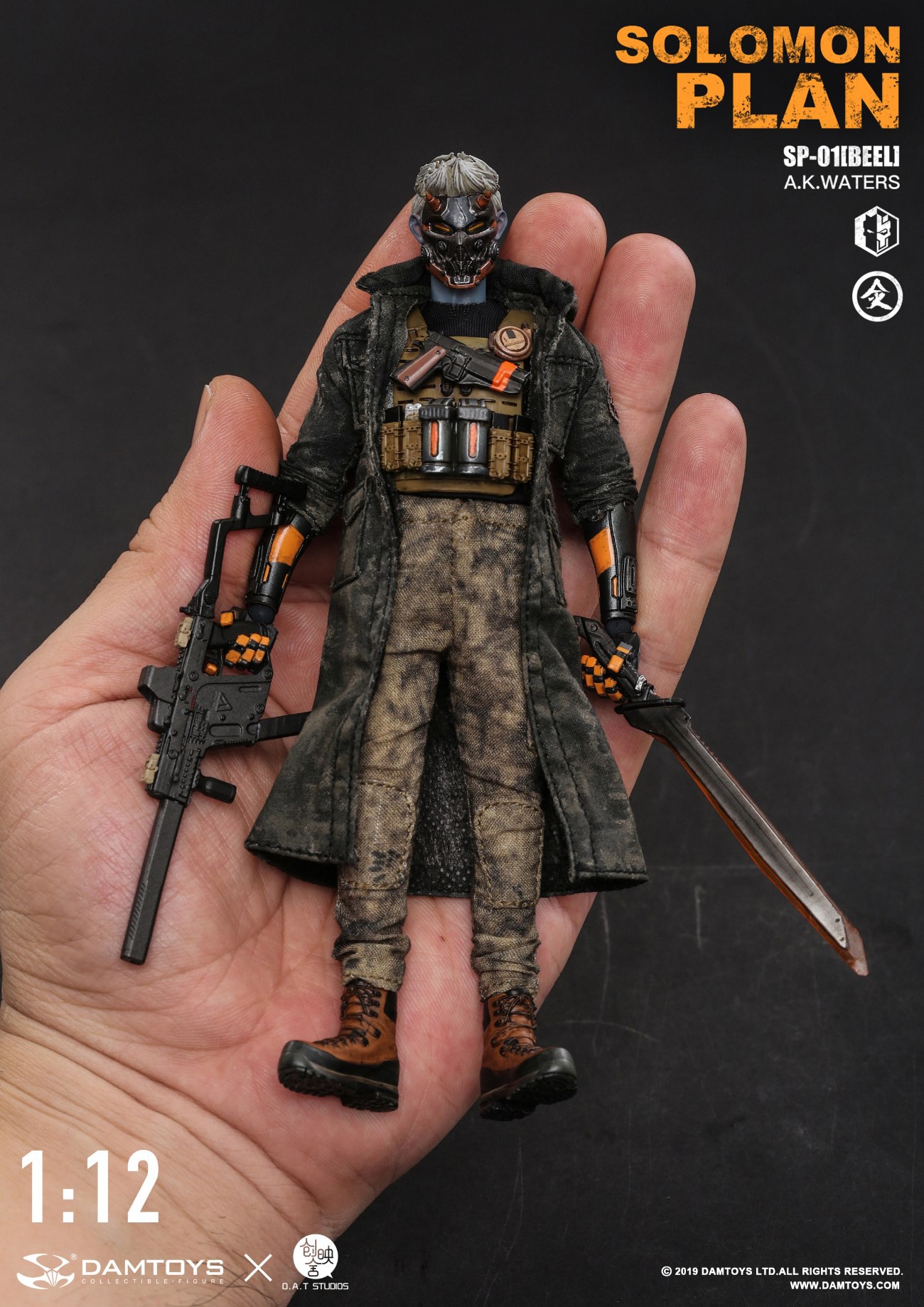 [สั่งจอง] DAMTOYS SIP001A/B/C 1/12 SOLOMON IN PLAN BEEL