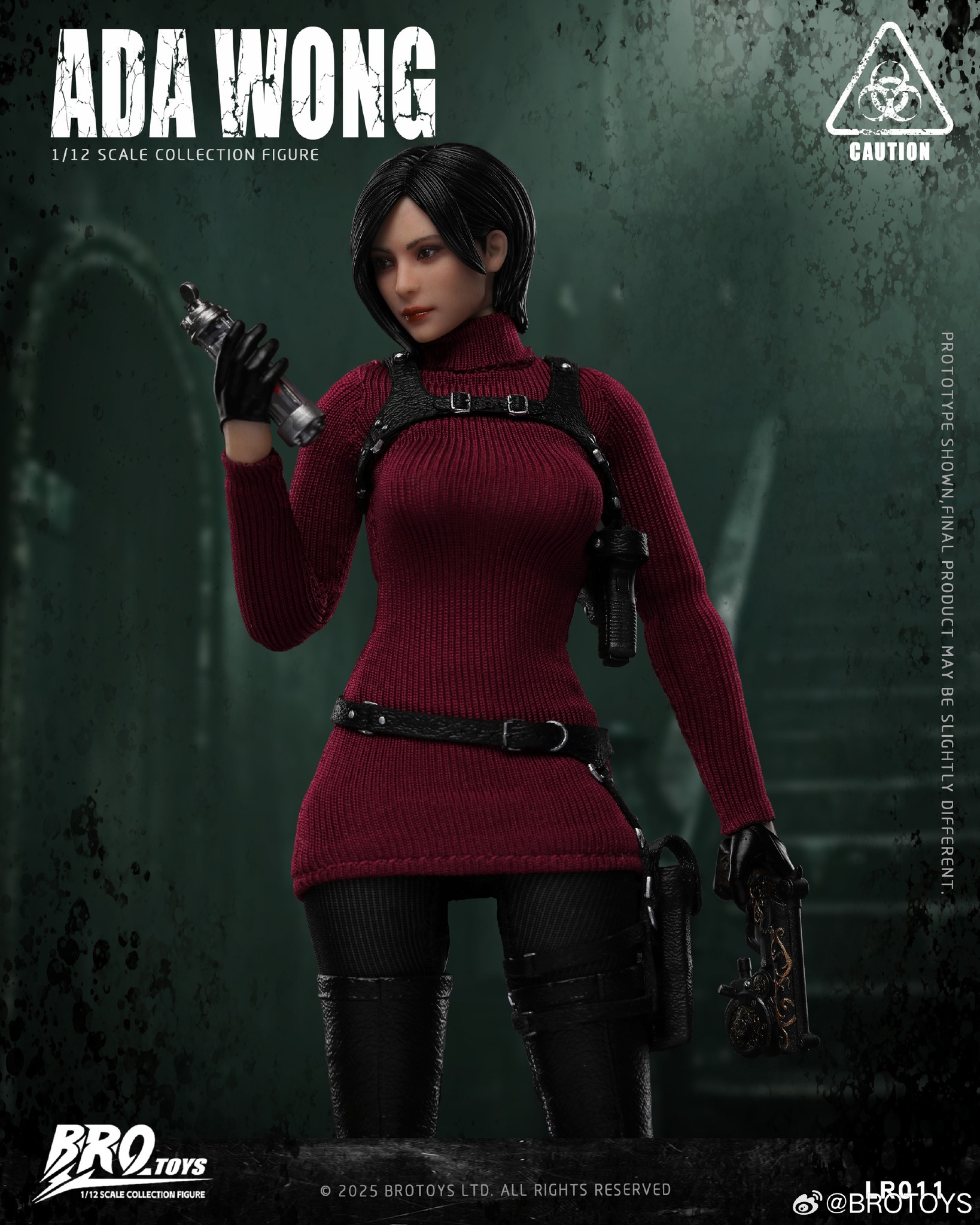 [สั่งจอง] Brotoys LR011 1/12 : female spy