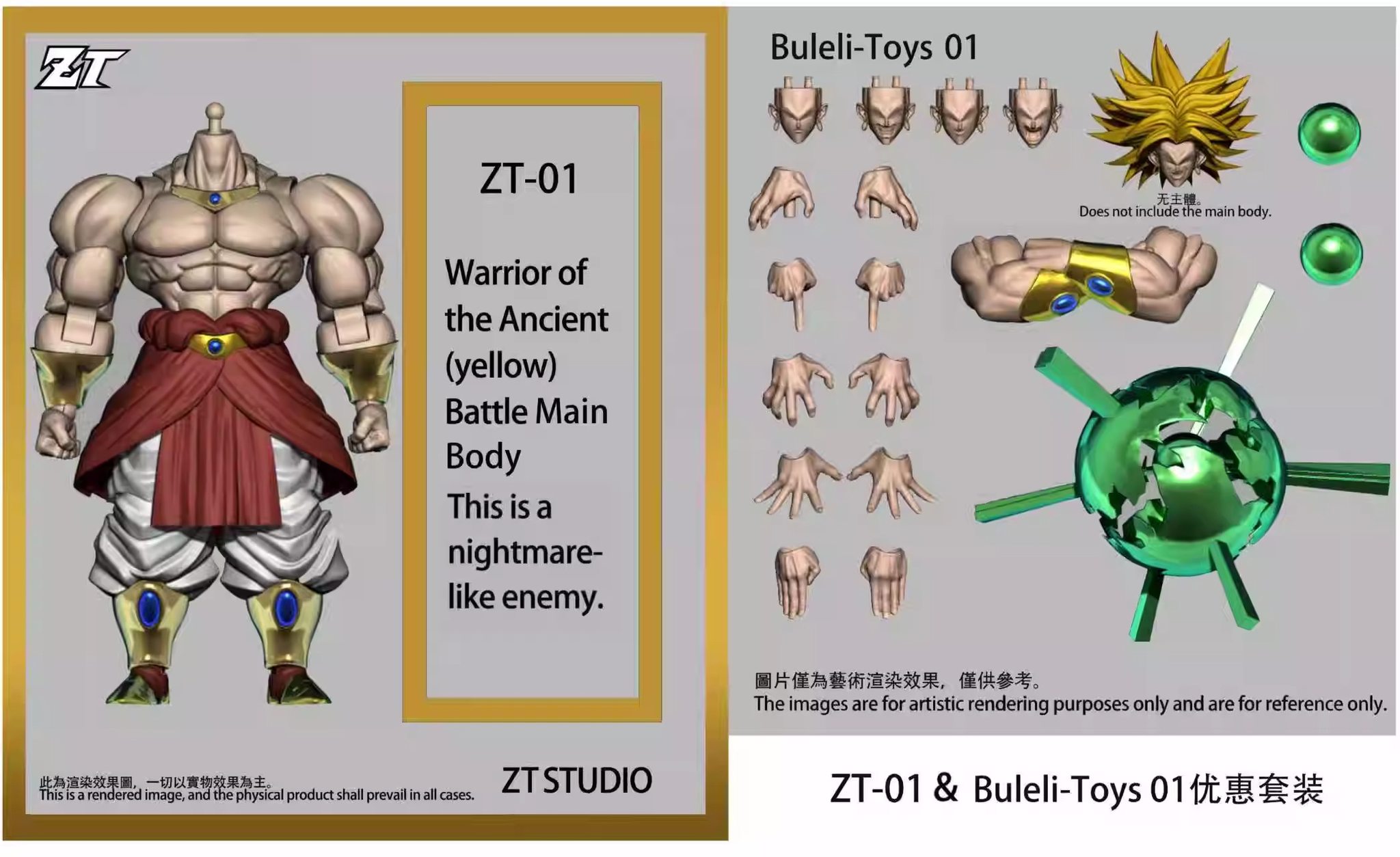 [สั่งจอง]ZT Studio 1/12 : Broly