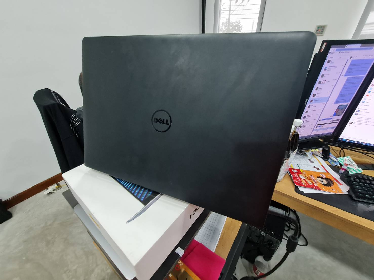 โน้ตบุ๊ค Notebook Dell Latitude 3470(i5-6200U/4GB/500GB)+Adapter+กระเป๋า จอมี Dead Pixel ตามรูป