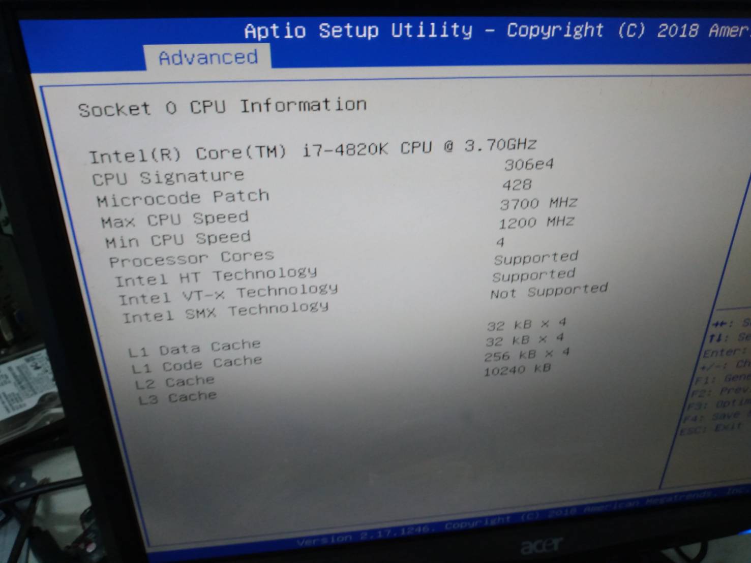 i7-4280K + บอร์ด ใหม่ + ฝาหลัง + ram 16 G