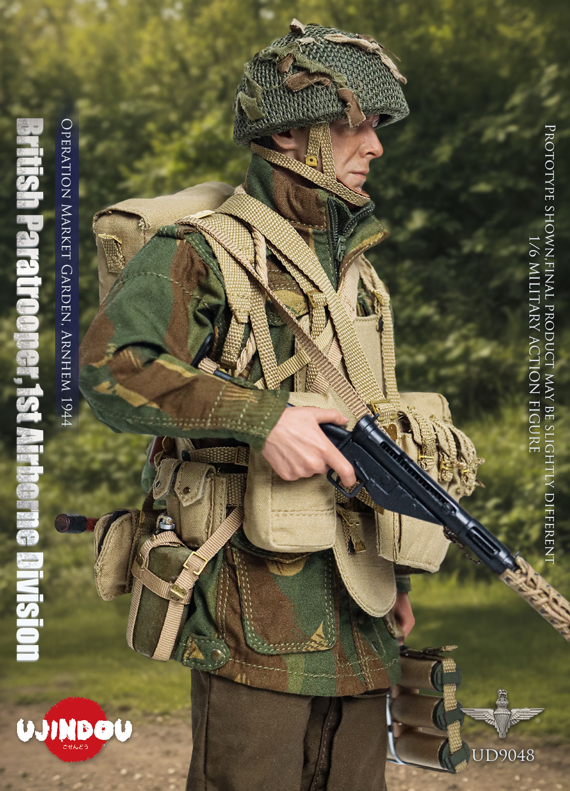 [พร้อมส่ง] UJINDOU UD9048 1/6 : British Paratrooper 1st Airborne Div Operation Market Garden Arnhem 1944