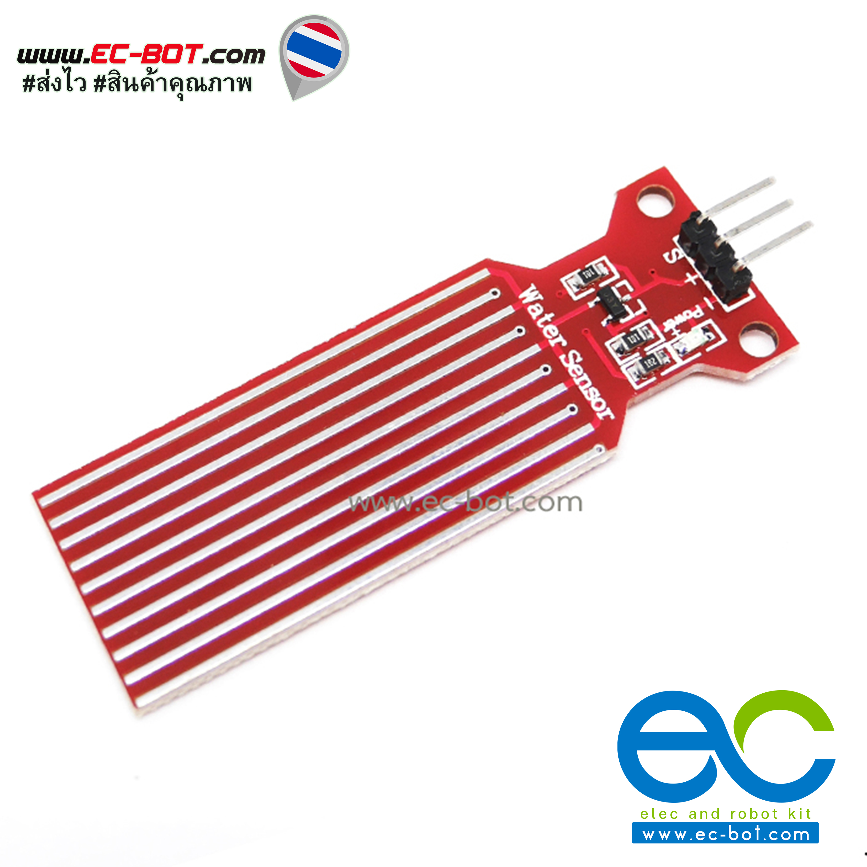 Water Sensor เซ็นเซอร์ตรวจจับระดับน้ำ