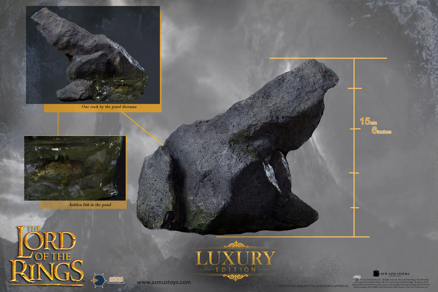 [สั่งจอง]Asmus toys LOTR030G 1/6 : The Lord of the Rings series - Gollum