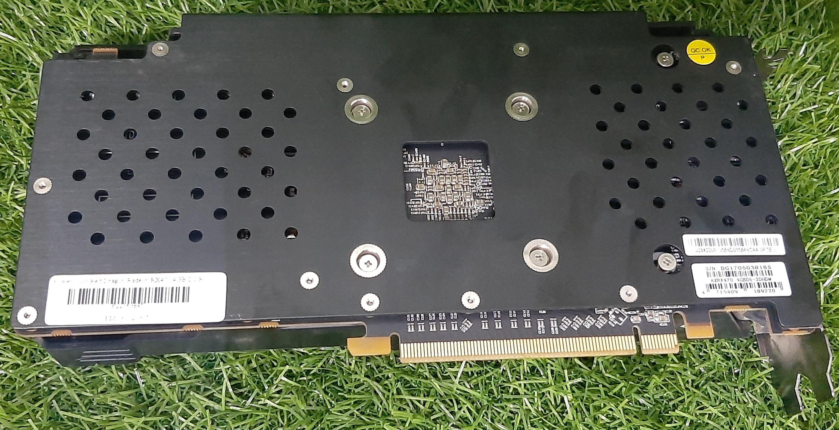 PowerColor Red Dragon Radeon RX 470 4GB GDDR5 GPU มือสอง ประกันร้าน 1 เดือน 3 x DisplayPort 1.4 Dual-Link DVI-D HDMI