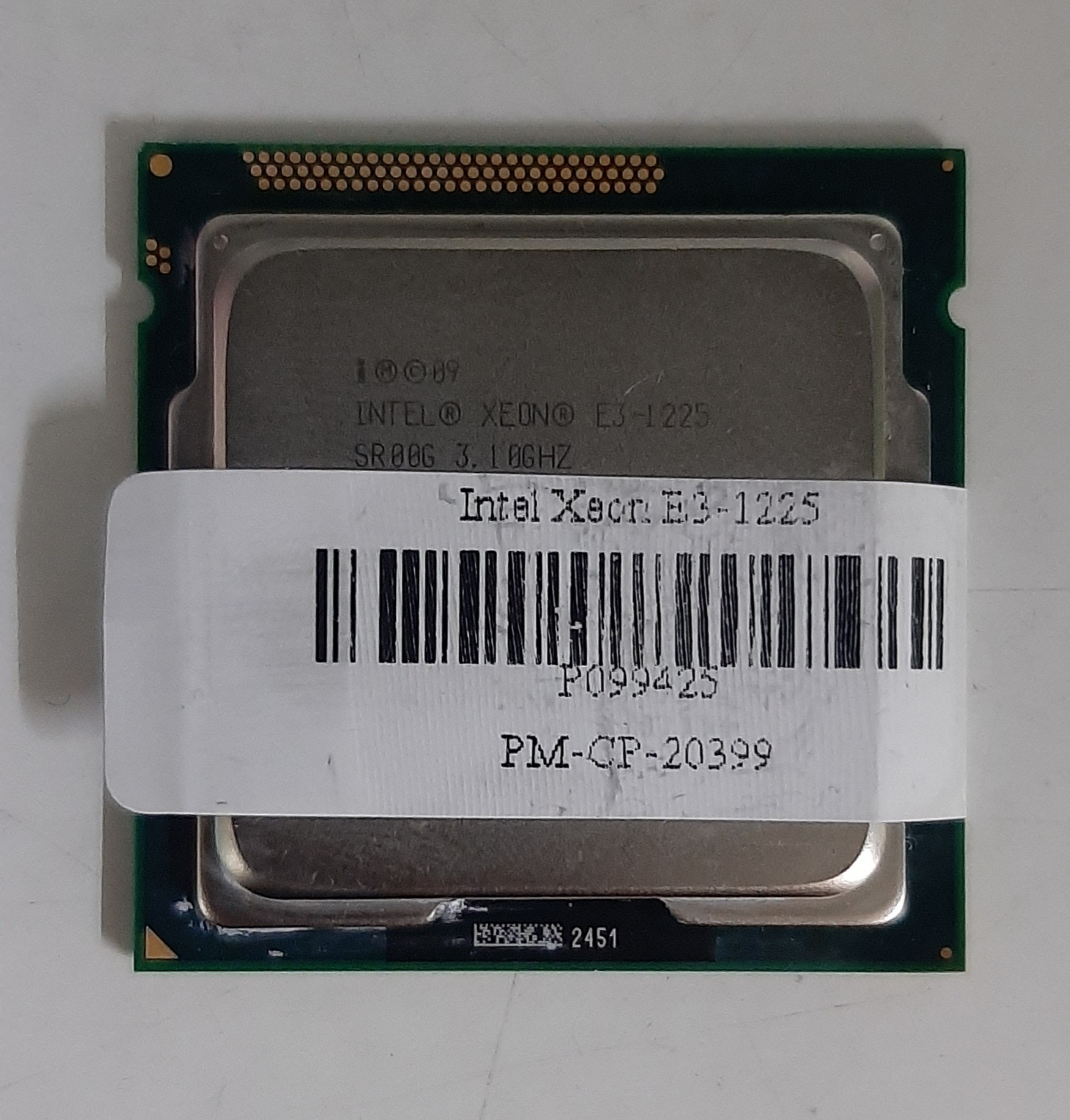 ซีพียูอะไหล่มือสอง Intel Xeon E3-1225 LGA1155 (3.10 GHz 4Cores 4Threads) ประกันร้าน 1 เดือน