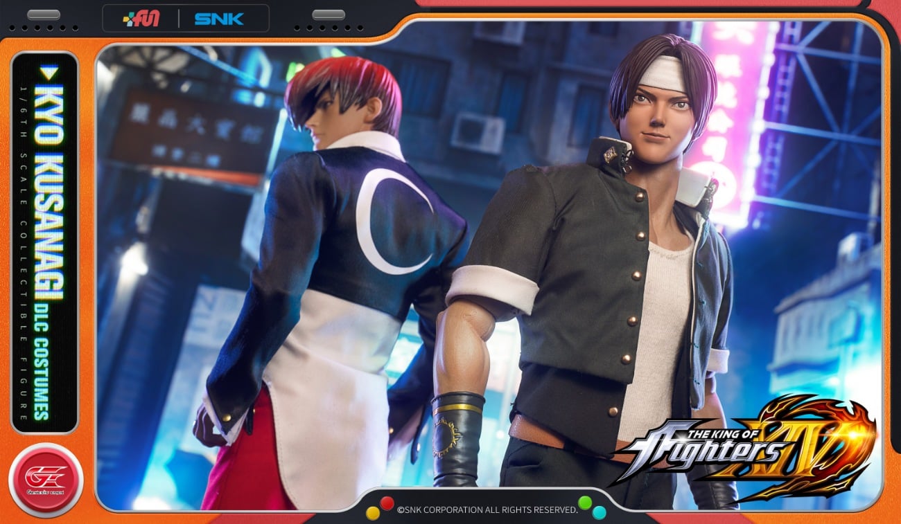 [สั่งจอง]GENESIS EMEN 1/6 : Genuine King of Fighters 14DLC Tribute to Classics-Iori, Kusamikyo KYO
