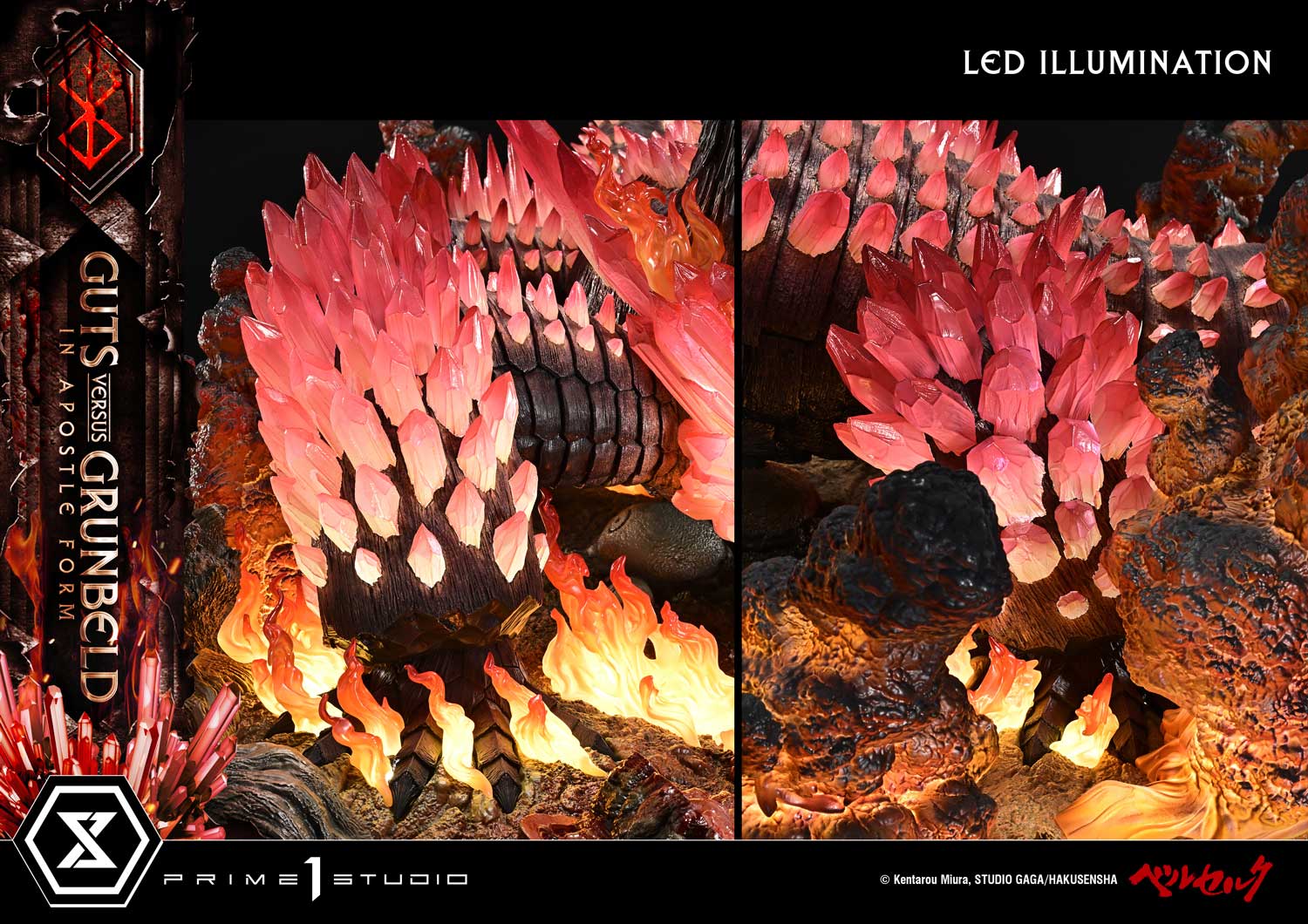 [สั่งจอง]Prime 1 Studio UDMBR-02 : Guts vs Grunbeld in Apostle Form (Berserk)