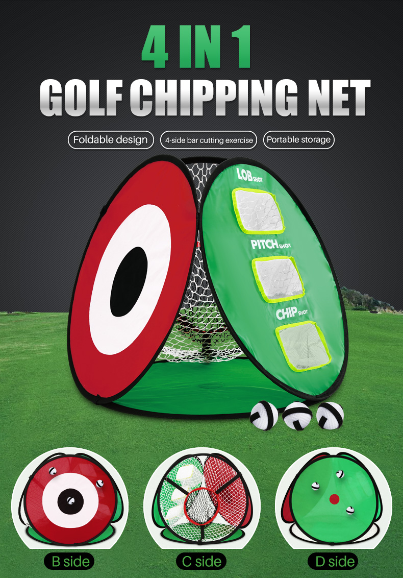 PRACTICE NET 4 IN 1 ตาข่ายฝึกซ้อมชิพ PGM LXW021 ฝึกซ้อมได้ 4 แบบไม่ว่าจะเป็น LOB , PITCH หรือ CHIP ก็ฝึกได้!!